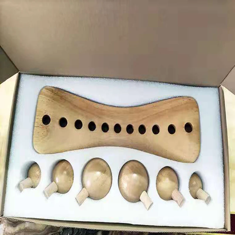 1 PC Psoas Muscle Release Tool, Personal Body Massage for Release Back Bain, Trigger Point Physical Therapy with 6 Massage Heads