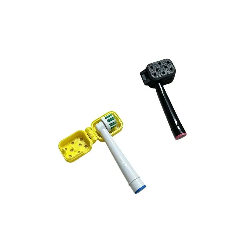 Electric Toothbrush Head Cover Sonic Cap Travel Protector Plastic Brush Pod Protection Clip Case No Dust Hygienic Fit