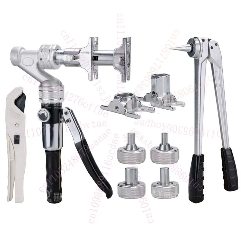 Hydraulic PEX Pipe Crimping Tool - 16-32mm Pipe Pressing & Clamping Tool for Plumbing Installation