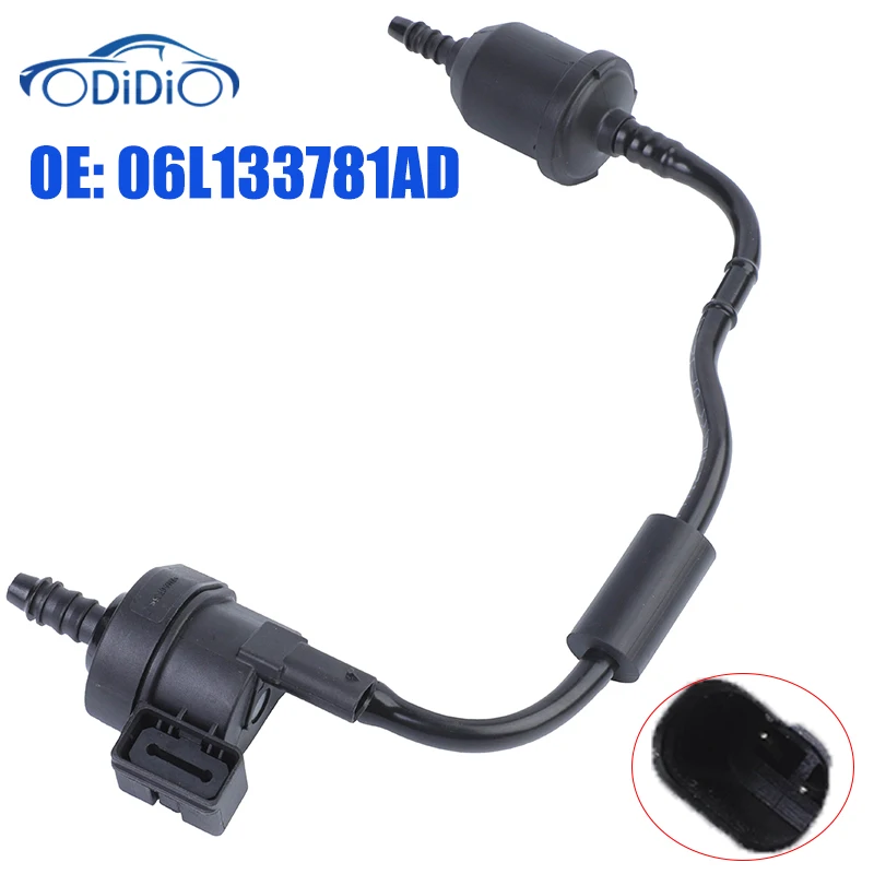 ODIDIO 06L133781AD Carbon Canister Solenoid Valve For Audi A3 A4 A5 Q5 TT VW Golf Passat Tiguan