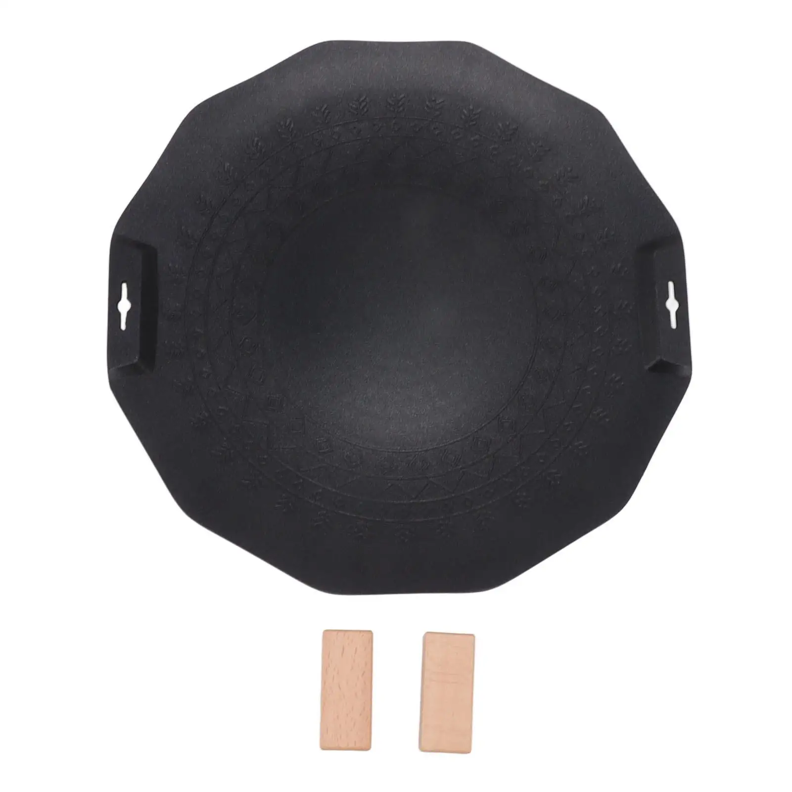 

High Thermal Conductivity Non Stick Barbecue Grill Pan Lightweight Aluminum Ideal for camping and Outdoor Cooking