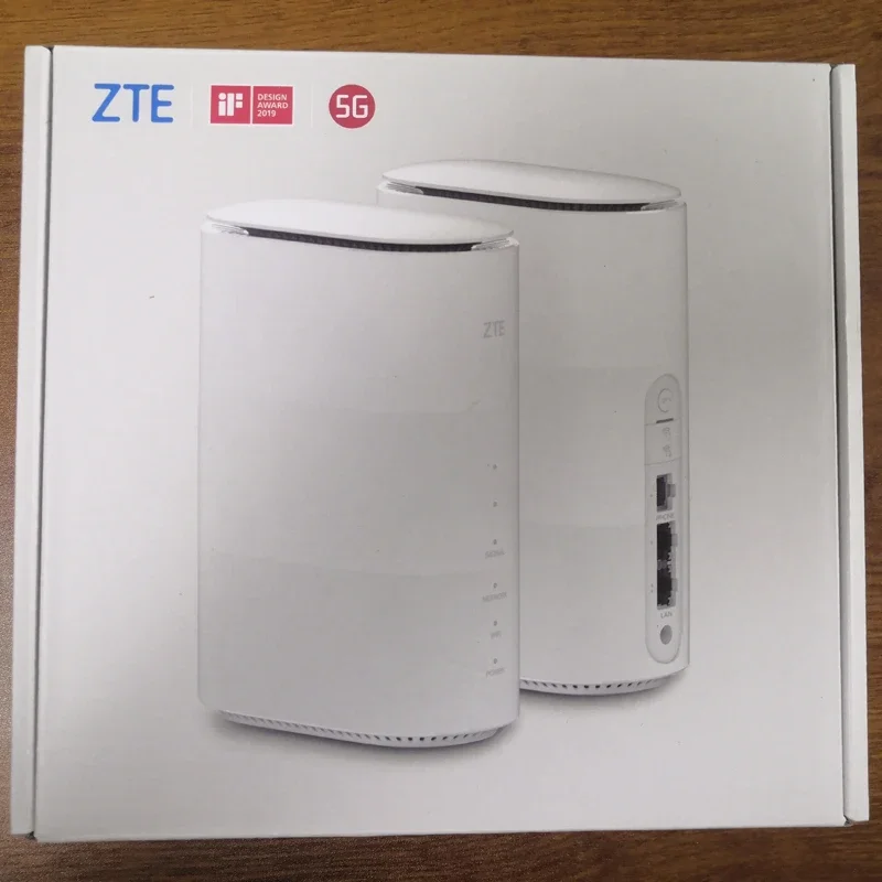 Globale Version Neuer ZTE MC801A CPE 5G Router Wifi 6 SDX55 NSA+SA N78/79/41/1/28 4g/5g mit RJ11-Telefonanschluss