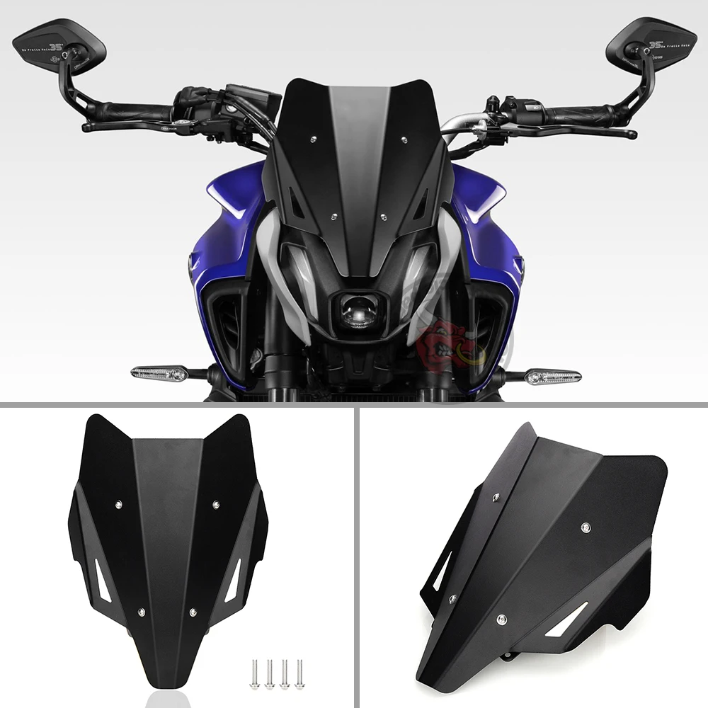 

Ветровое стекло для мотоцикла Yamaha MT 07 MT07 FZ07 MT-07 2021 2022 + аксессуары для экрана