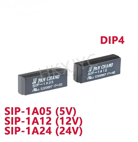 5/PCS New  SIP-1A05 5V SIP-1A12 12V SIP-1A24 24V 4-pin micro reed switch relay In Stock