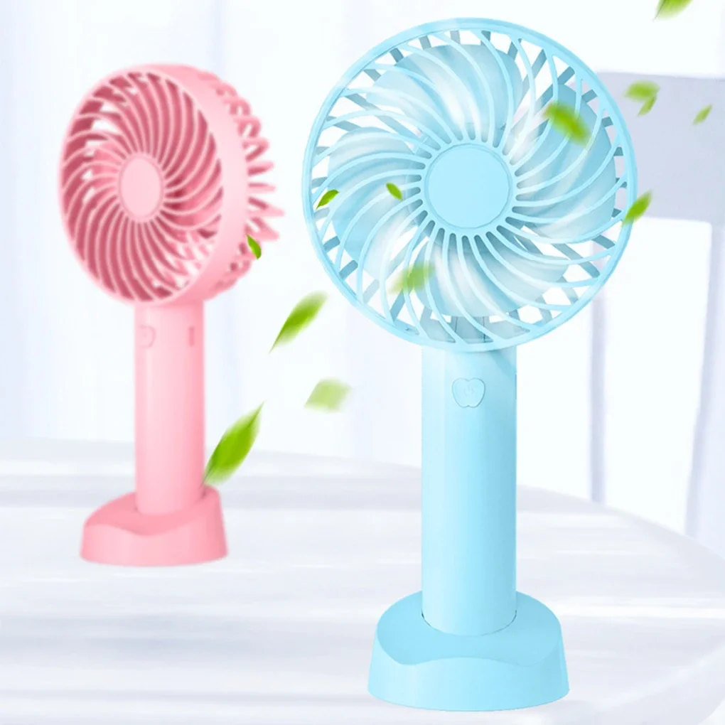 Summer Stylish Handheld Fan With Convenient USB Rechargeable Feature Summer Small Fan Handheld Mini Smooth Cooler Fan