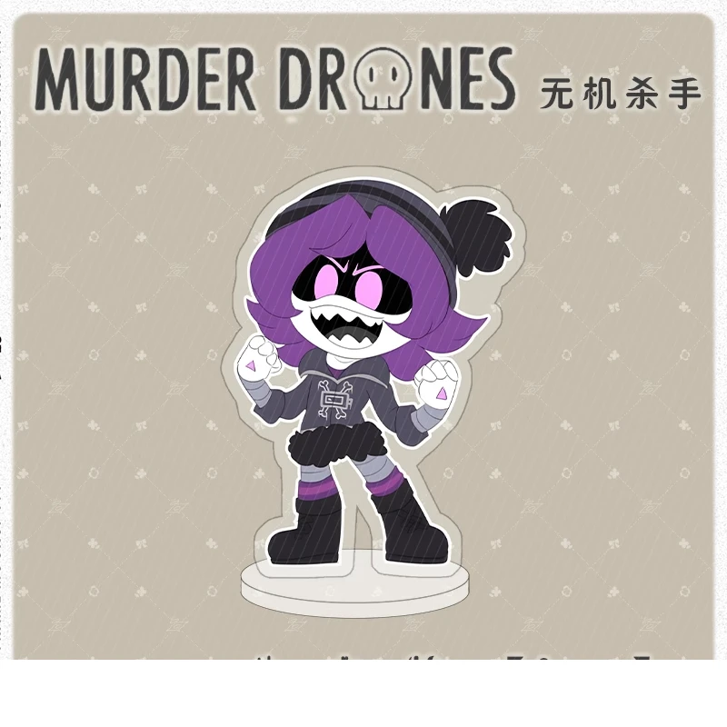 Murder Drones Season1 Uzi Doorman Serial Designation N Cyn Doll Acrylic Stand Desktop Ornament Friends Christmas Gifts