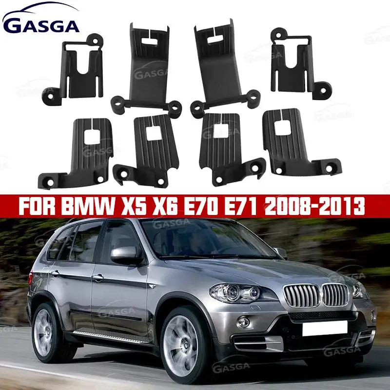 Headlight Bracket Claw For BMW X5 X6 E70 E71 2008-2013 Headlight Repair Kit 63117205837 63117205838