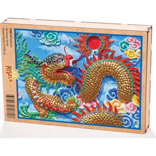 King Of Puzzle Dragon Wooden Jigsaw Puzzle 204 Pieces (CS02-CC)