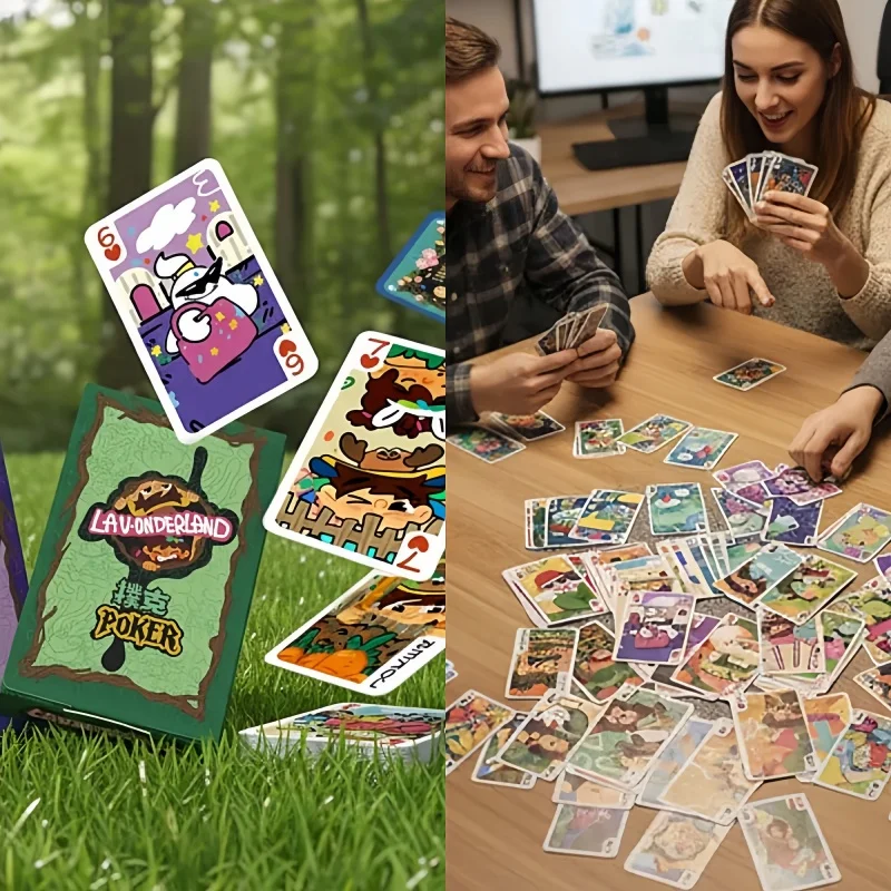 original-joykey-lavonderland-poker-playing-cards-cartoon-design-boxes-board-game-cards-toys-christmas-gifts
