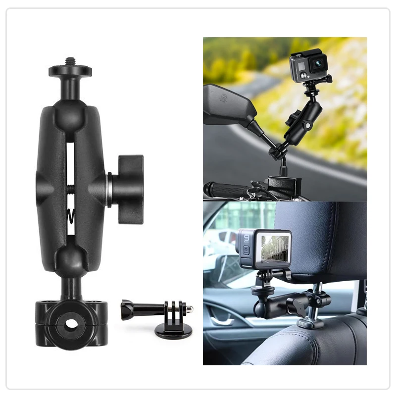 For For DJI OSMO Pocket 3 Action Nano Insta360 Go Pro 13 12 11 10 9 8 7 Vehicle Car Headrest Mount Holder Bracket Camera Accessories - Aliexpress Deal