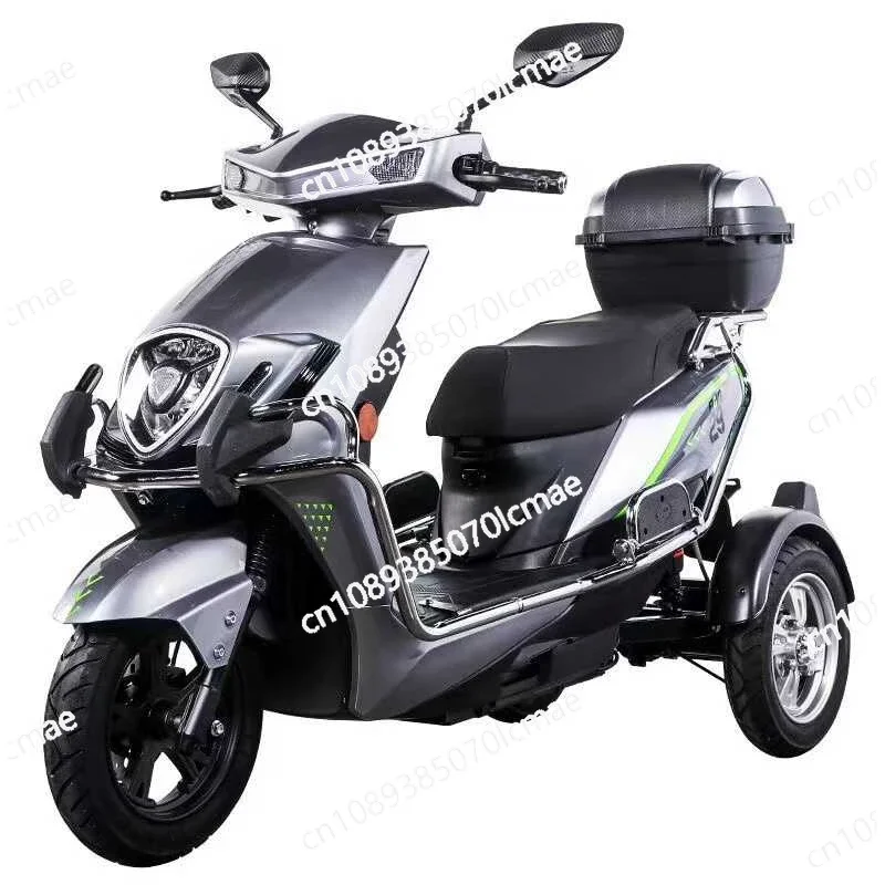 Electric Tricycle for Elderly, High Power, Leisure Home, High End