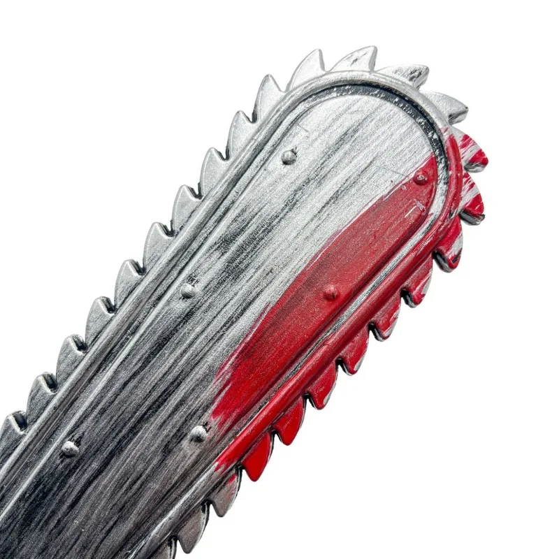 33.5 cm/13.19in Zwarte Kettingzaag Kunststoffen Model Rekwisieten Zombie Horror Halloween Cosplay Anime Randapparatuur Collectible Feestartikelen