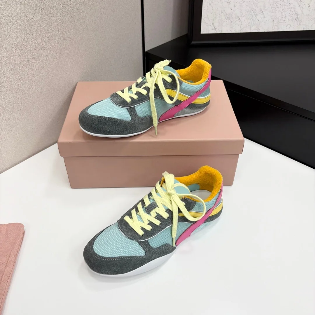 2026 High Quality Autumn women shoes casual lace up retro sneakers comfortable daily walking footwear ch25020943