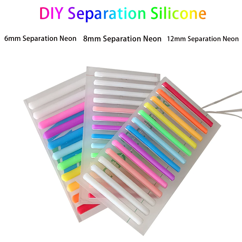 

6mm 8mm 12mm Separation Neon Strip Flexible Bendable Silicone Tape Light DIY Sign