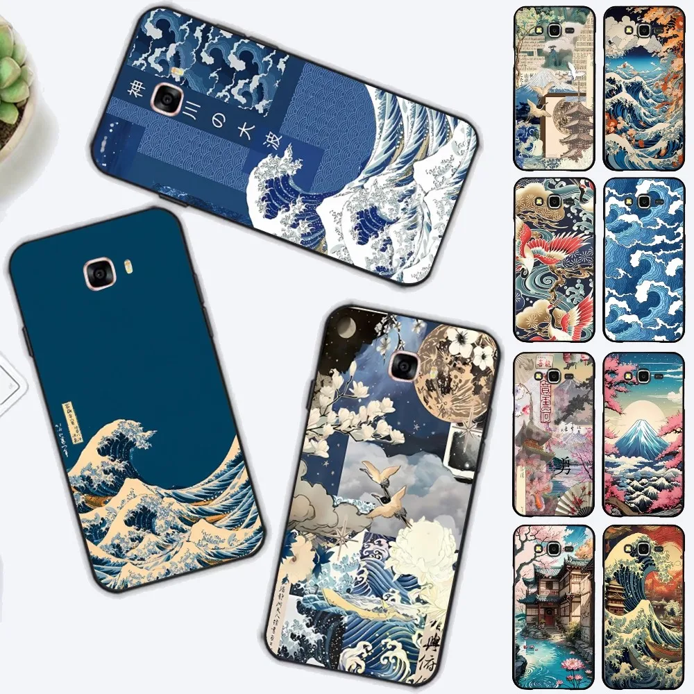 Japanese Style Art Japan Phone Case For Samsung J 7 plus 7core J7 neo J6 plus prime J6 J4 J5 Mobile Cover