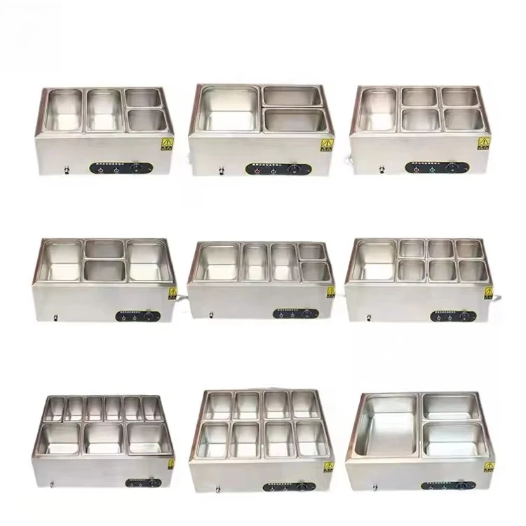 Catering Equipment Stainless Steel Buffet Food Warmer Heating Bain Marie