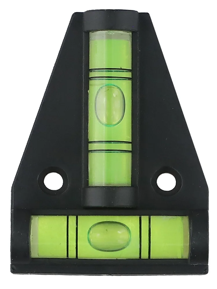 for spirit Level 58*43*13mm for t-type for scope Level Easy Mounting Flatness Flexibility ABS Material Bright Visibility