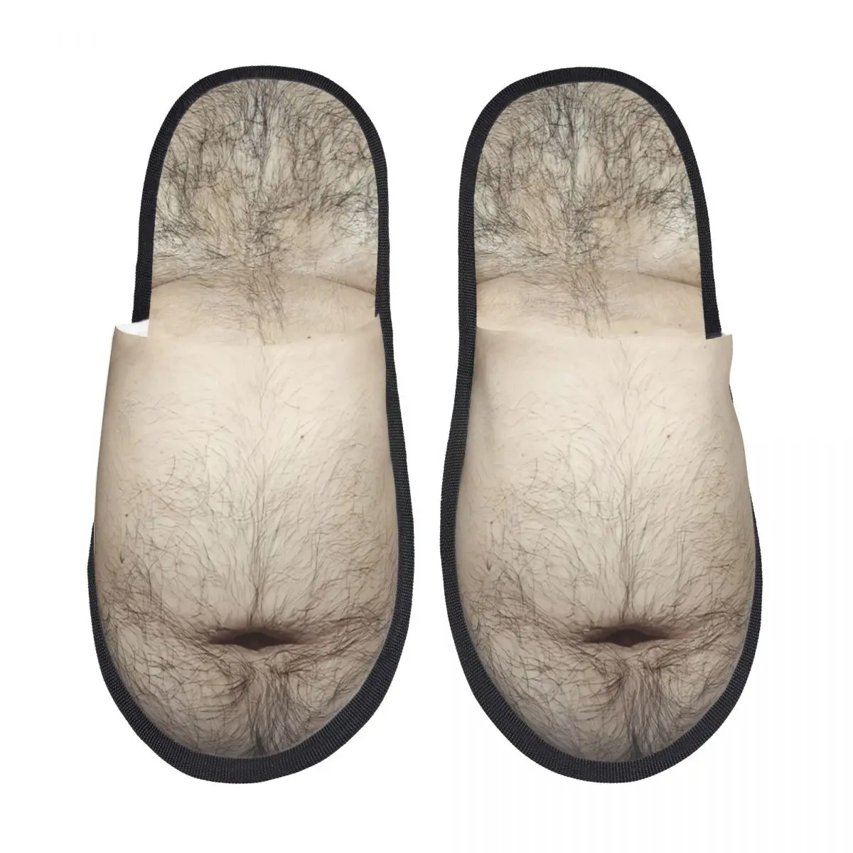 

Custom Funny Beer Belly Memory Foam Slippers Women Comfy Warm House Slippers