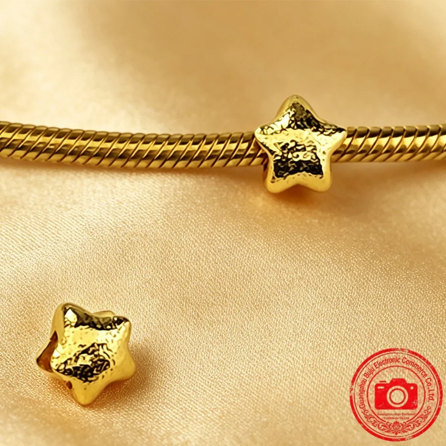 Original Charm Bead,Sparkling Mini Animal,Drip oil mini Moon&Star colorful Dangle Charm Beads,Fit Pendant Bracelet Women Jewelry