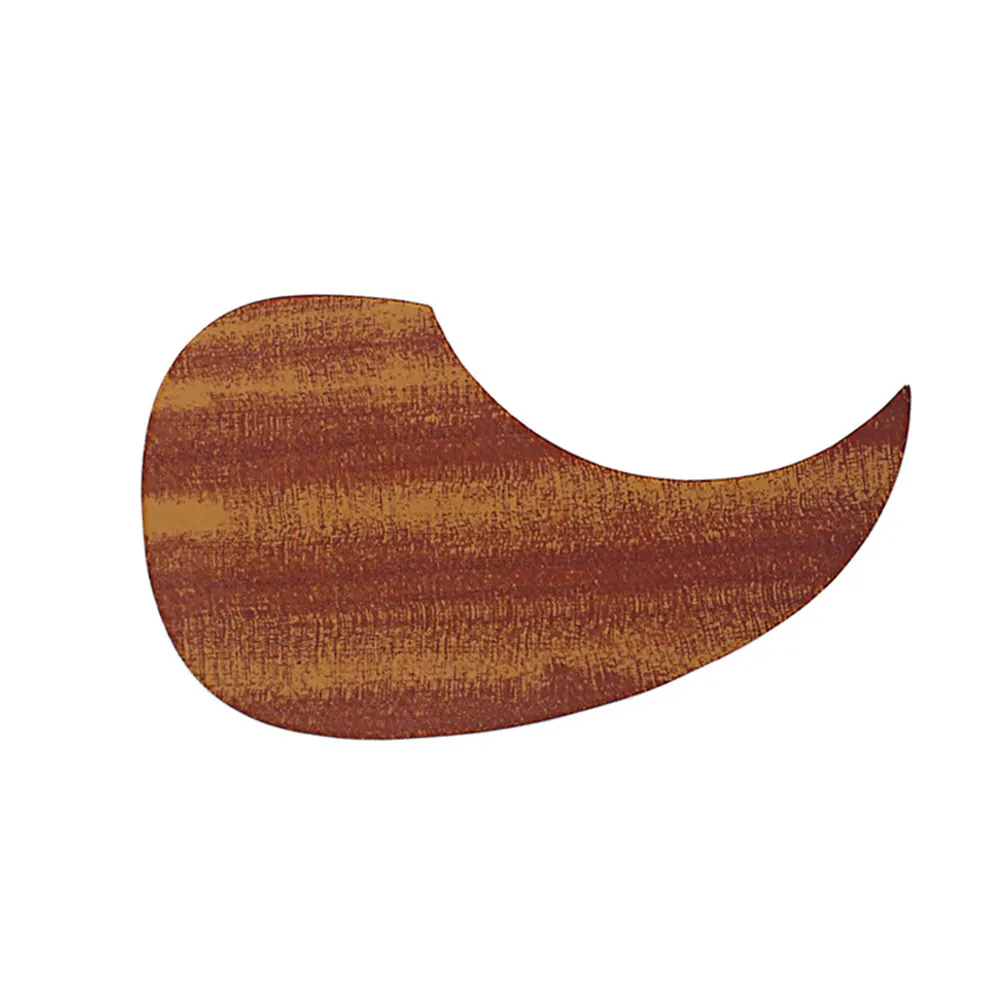 1Pcs Wood Grain Acoustic Guitar Pickguard Self-Adhesive Backing Easy Peel Stick Guard Plate Scratch Protection 128Mm