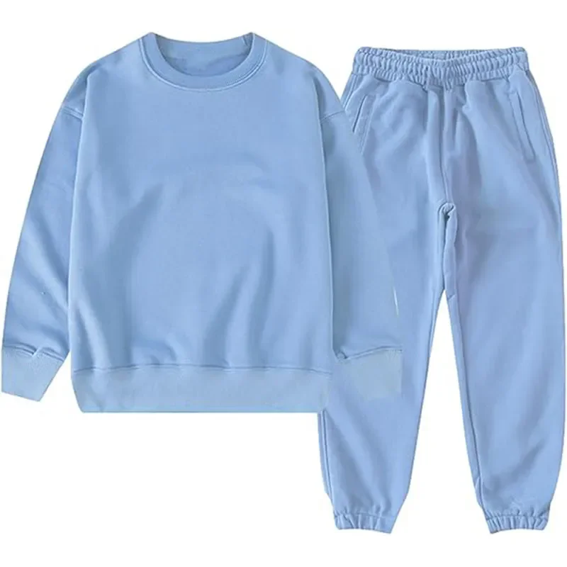 

Детский клетчатый свитшот с длинными рукавами и брюками, осенне-зимний комплект одежды