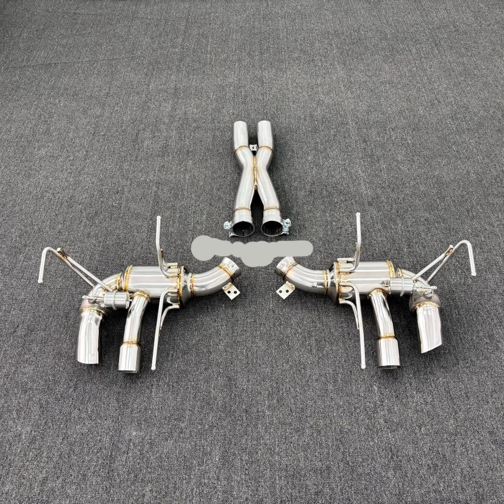 SUS304 Edelstahlmaterial ist geeignet für Ferrari 812 Hochwertiges Catback-Auspuffrohr. – Detail 9