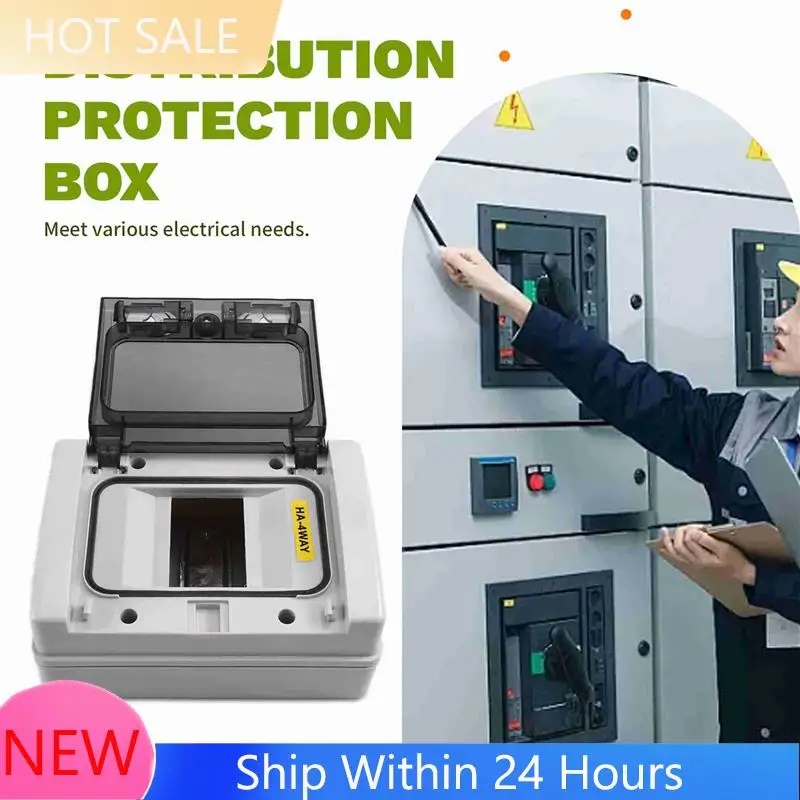 A78K New Waterproof Distribution Box Outdoor Plastic Electrical HA-4Way Forcircuit Breaker