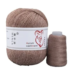50g/ ball. High grade Cashmere wool yarn medium thick hand-knitted yarn. 3 strands, 16s.Cashmere scarf, cashmere sweater wool