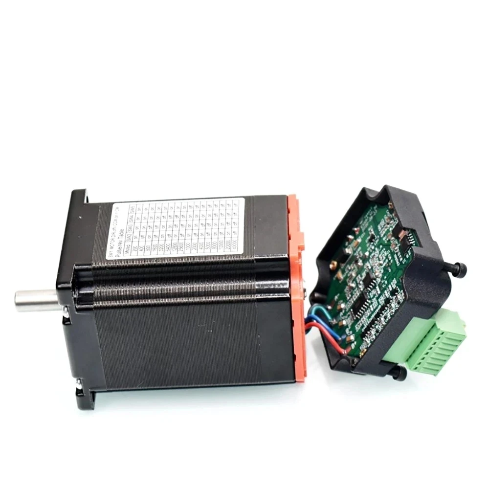 Nema 23 57mm Motor Driver All-in-one Motor 1.2Nm 2Nm 2.5Nm Nema23 Closed Loop Stepper Motor Integrated with Encoder 24VDC