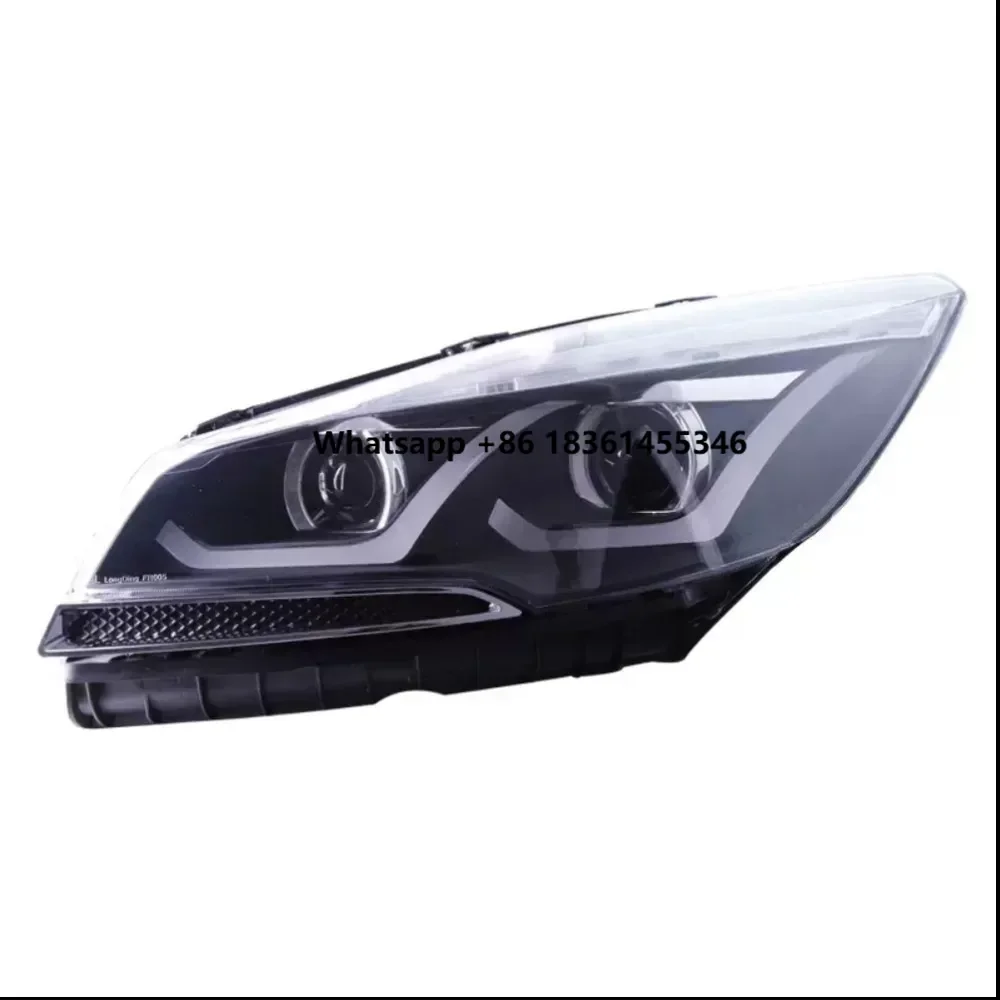 

Pair of Car Headlight assembly Fo Kuga 2013-16 led DRL daytime running light turn signal head lamp