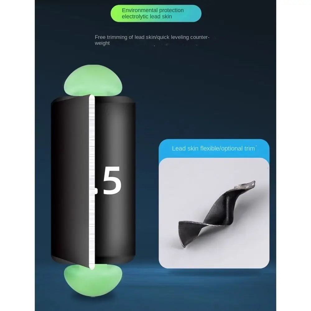 100 Uds pesas de peso adicionales plomo redondo tiro rápido usado plomo de pesca caída 0,2-1,5g plomo dividido pesca