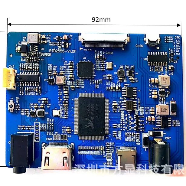 Single-wire Display Driver Board Supporting 40-pin Mipi Interface Displays, Capacitive Touch, and Audio