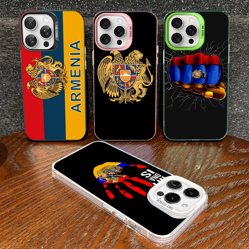 

Armenia Armenians Phone Case For IPhone 16 15 14 13 12 11 Pro Max X XR XSMAX 8 7 Plus Matte Shockproof Back Cover