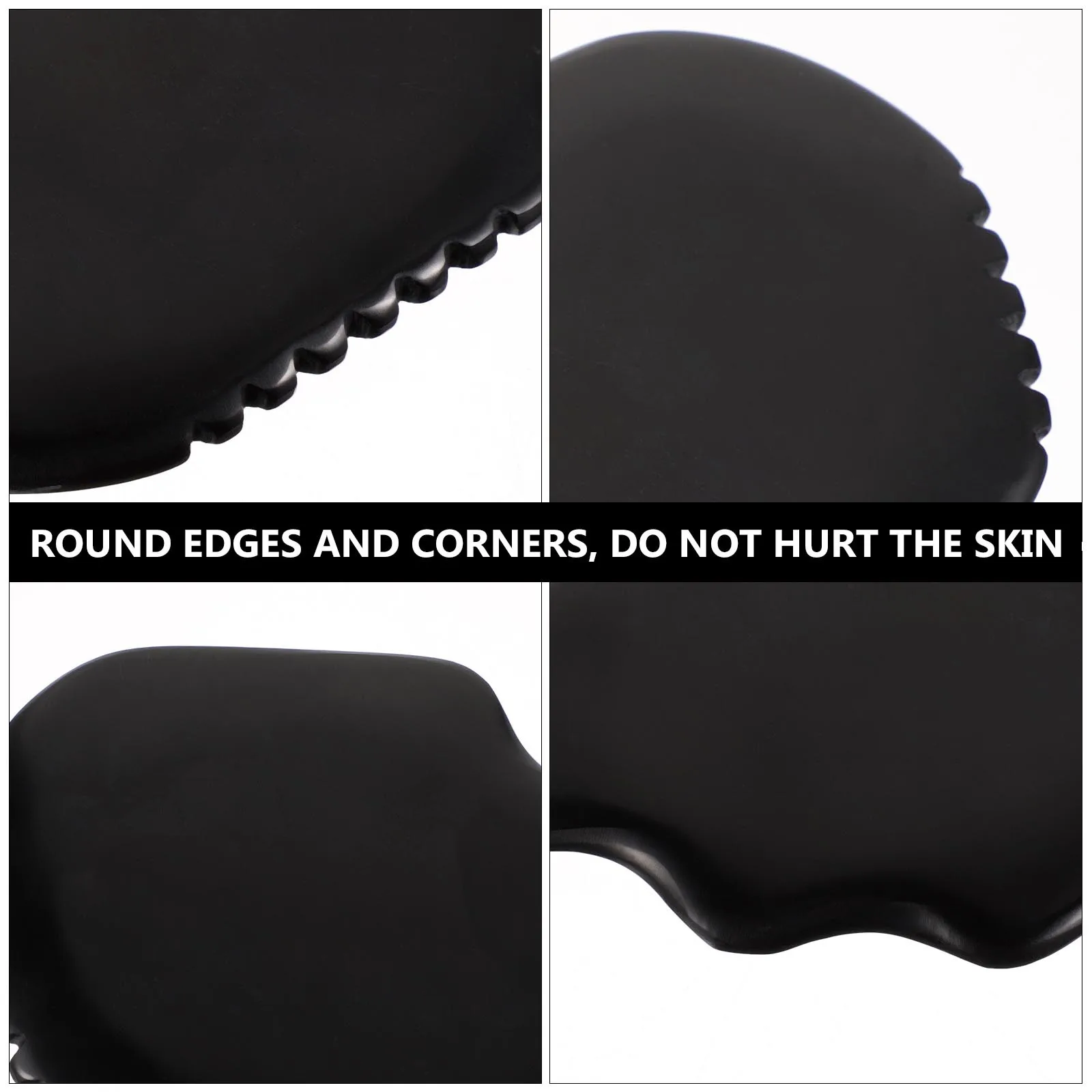 

Bianstone Scraping Board High Quality Durable Promote Blood Circulation Unblock Meridian H held Plate Natural Tool Home