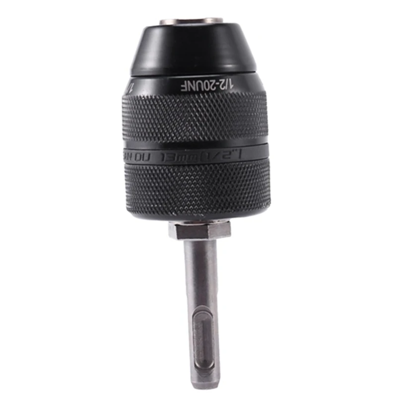 SDS 드릴 척 스크루 드라이버 소켓, 퀵 체인지 어댑터 컨버터, 소켓 천공기, 크롬 도금 전기 드릴