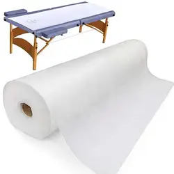 Sábanas desechables para colchón de masaje, rollo de papel no tejido para cama de salón, cubierta de tatuaje de masaje, mesa de Sup, P6Q4, 1 o 50 unidades