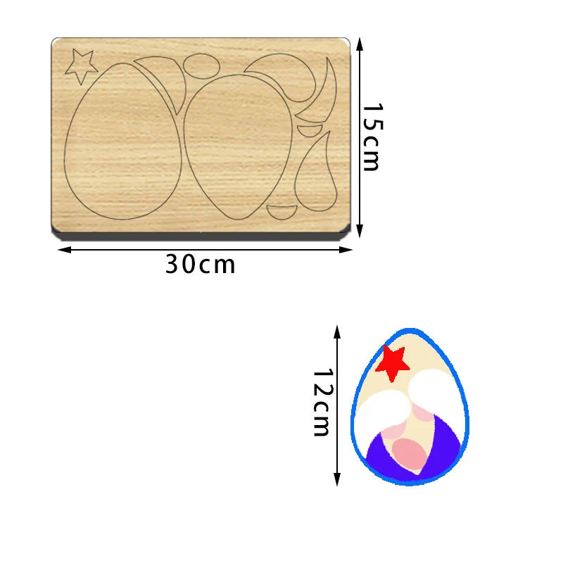 SIZZIXDIES CUSTOMERIZE PAYMENT LINK Thanksgiving Hug Wooden Cutting Die, suitable for most machines
