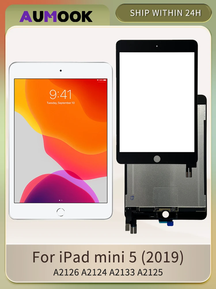 Do iPada mini 5 mini5 Wyświetlacz LCD Ekran dotykowy Digitizer Panel montażowy A2126 A2124 A2133 A2125 Ekran dotykowy LCD Wymień części — zdjęcie produktu 7