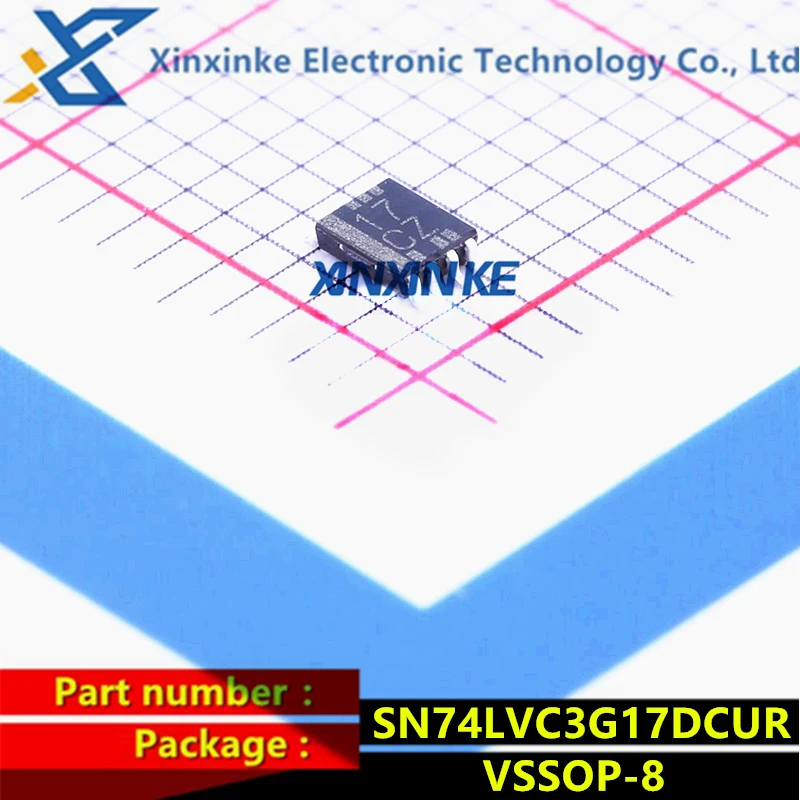 

SN74LVC3G17DCUR Mark:17CZ VSSOP-8 Buffers & Line Drivers TRIPLE Schmitt Trigger Buffer Logic ICs Brand New Original