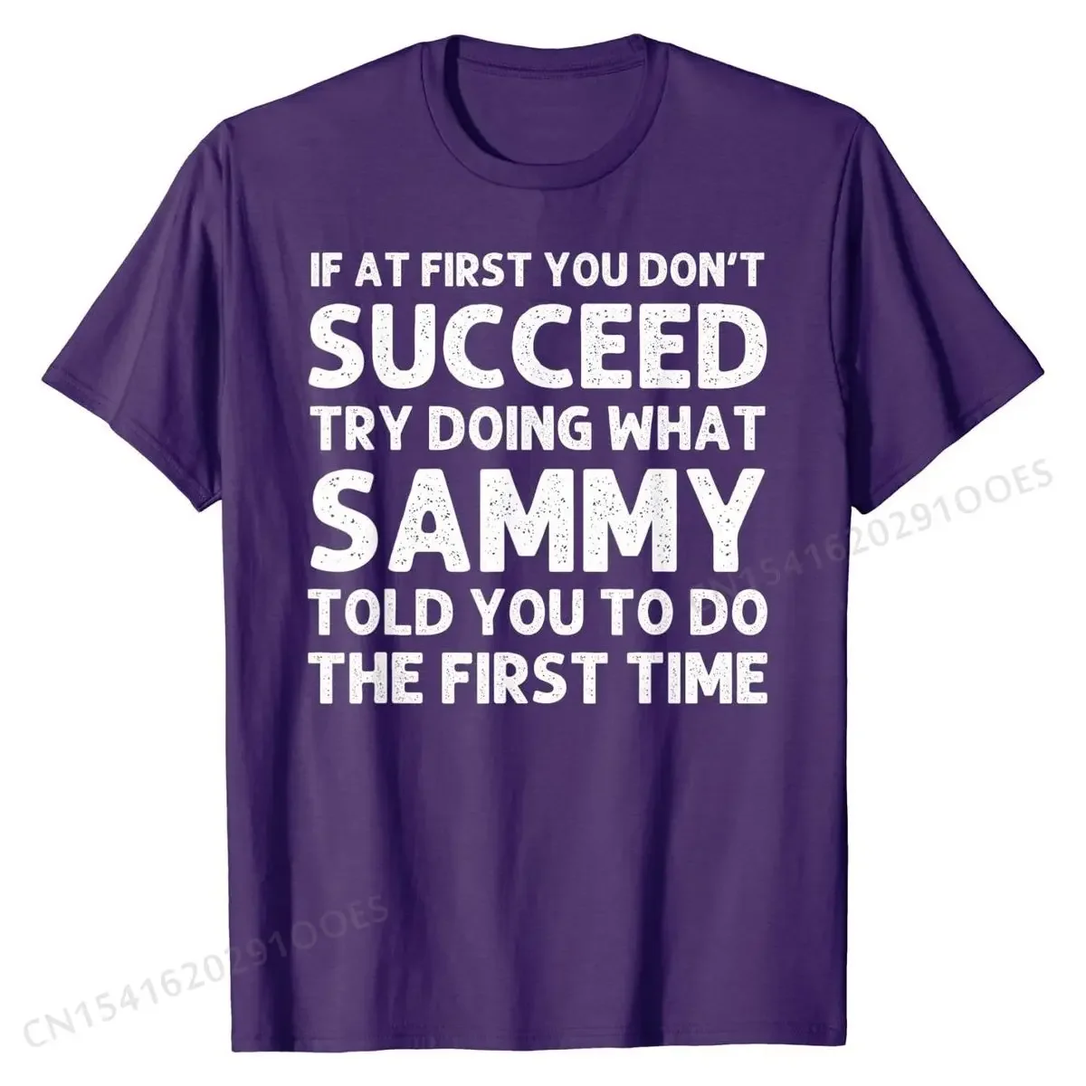 SAMMY Gift Name Birthday Funny Christmas Joke T-Shirt Prevailing comfortable Top T-shirts Cotton Mens Tops Tees comfortable