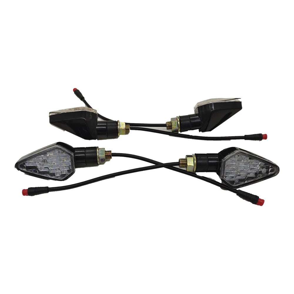 Turn Signal Kit Includes Bracket and Screws, Orange Flash Lamp, For Electric Scooters,with E-mark Approved