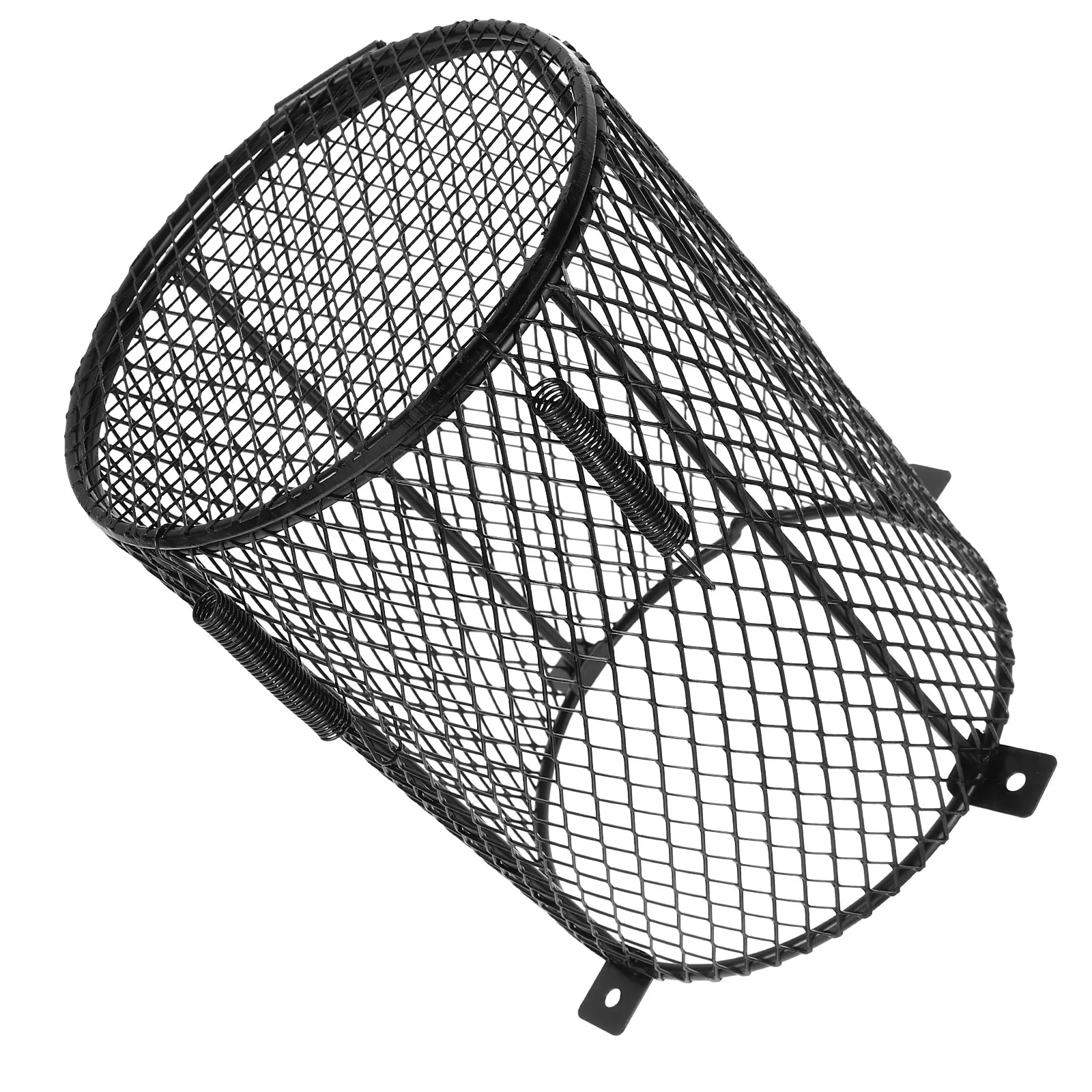 

Reptile Heat Lamp Cage Mesh Cover Protector for Safe Heating in Turtle Lizard Habitats Lampshade Accessories Heat Lamp Cage