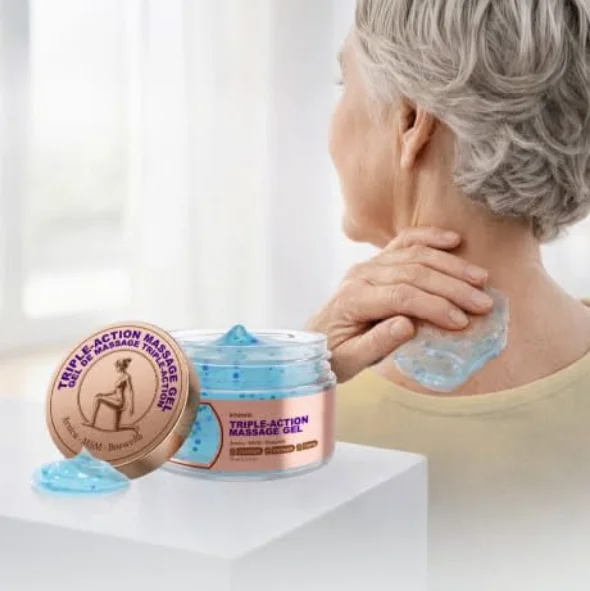 Kinzeno Triple-Action Massage Gel Relieve Joints Muscles Daily Fatigue External Cooling Massage Gel Brand Smoothing Body Cream view 3