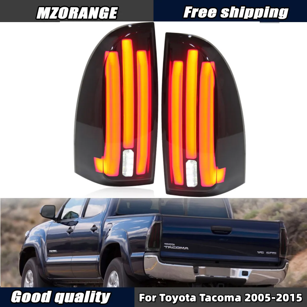 

Rear Tail Light For Toyota Tacoma 2005-2015 Dynamic Turn Signal Lights Stop Brake Driving Lamp Car Accessories