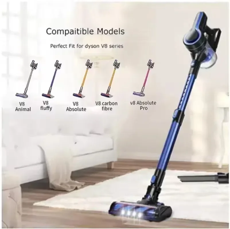 21,6 V, 38 000 mAh, Náhradní baterie pro vysavač Dyson V8 Absolute Cord Free, baterie pro ruční vysavač, 100% nová - náhled 6