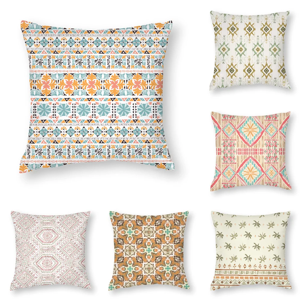 

Vintage Mandala Morocco Pillow Case 3D Print Polyester Fiber 45*45 cm Home Sofa Throw Pillow Cover Decoration Festival Gift