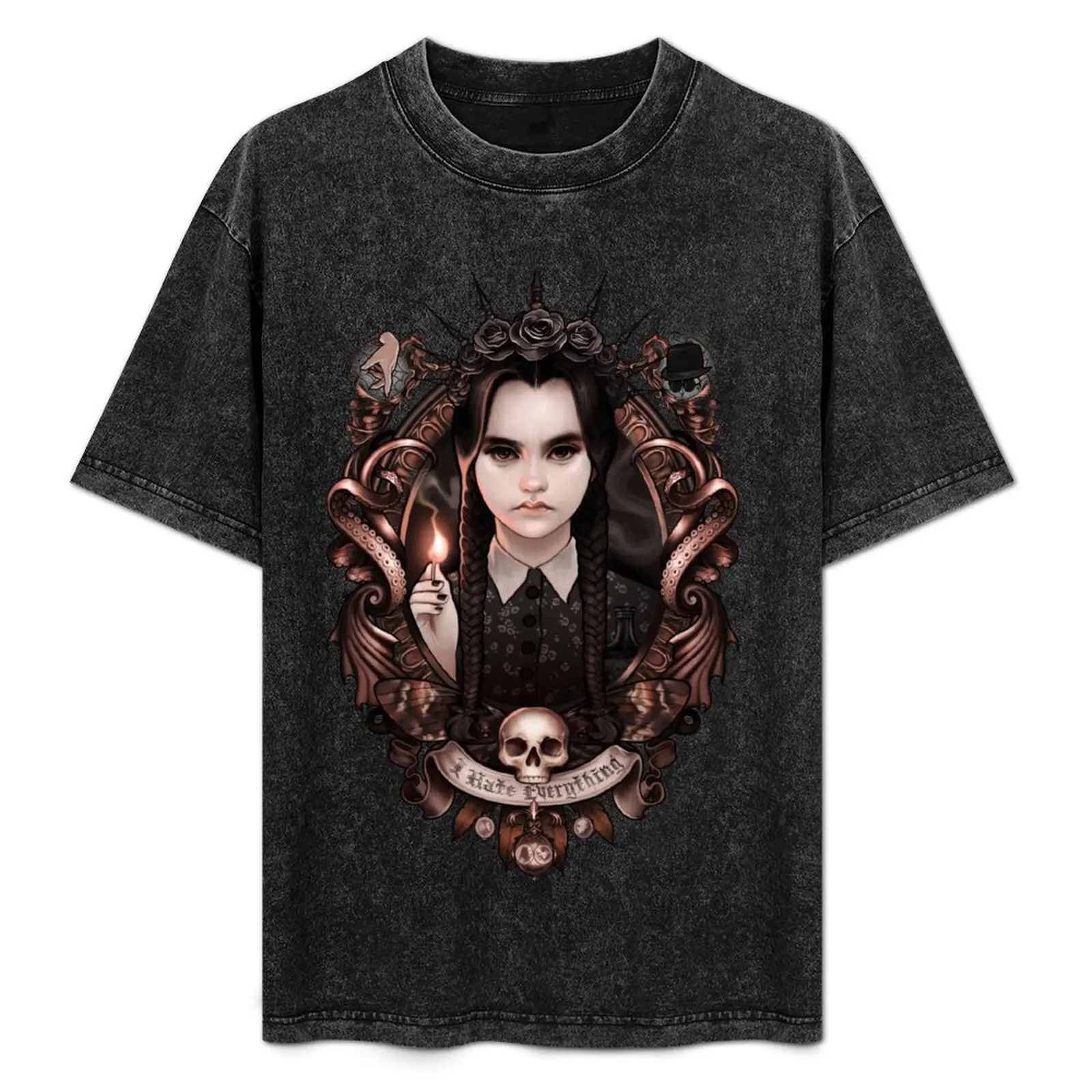 

I Hate Everything T-Shirt blacks heavyweights Men's cotton t-shirt