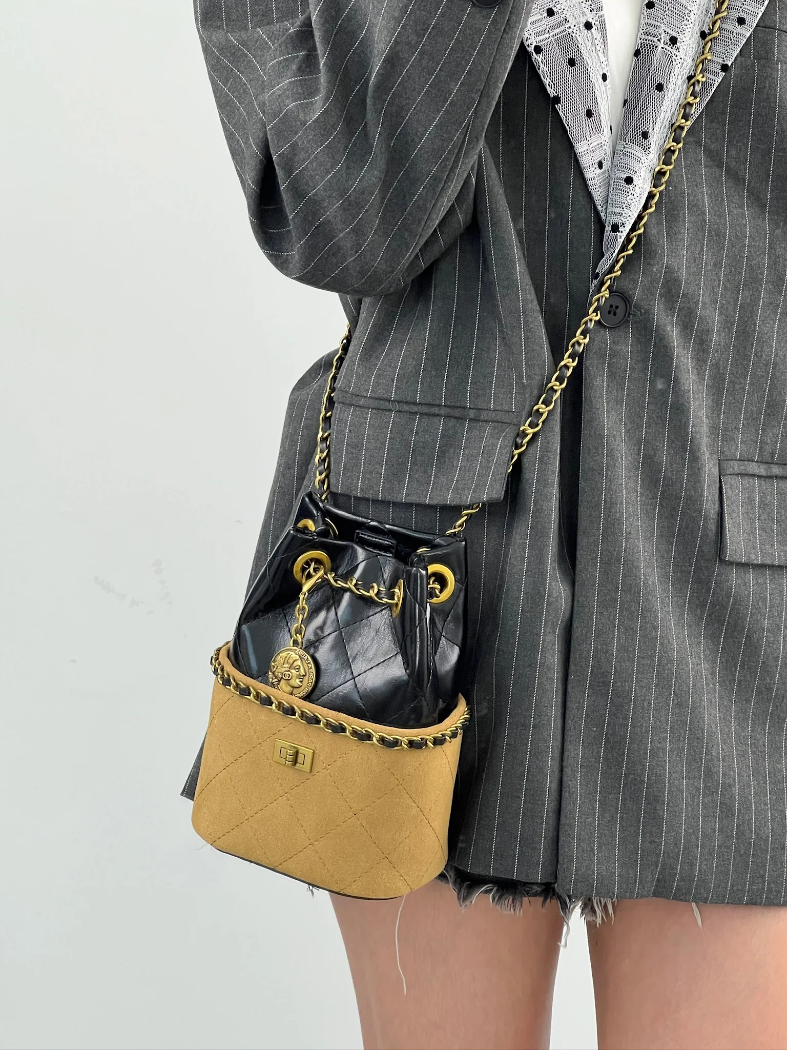 

Стильная компактная сумка через плечо из натуральной кожи, сумка с матовой отделкой, модный аксессуар-саквояж для женщин и дам