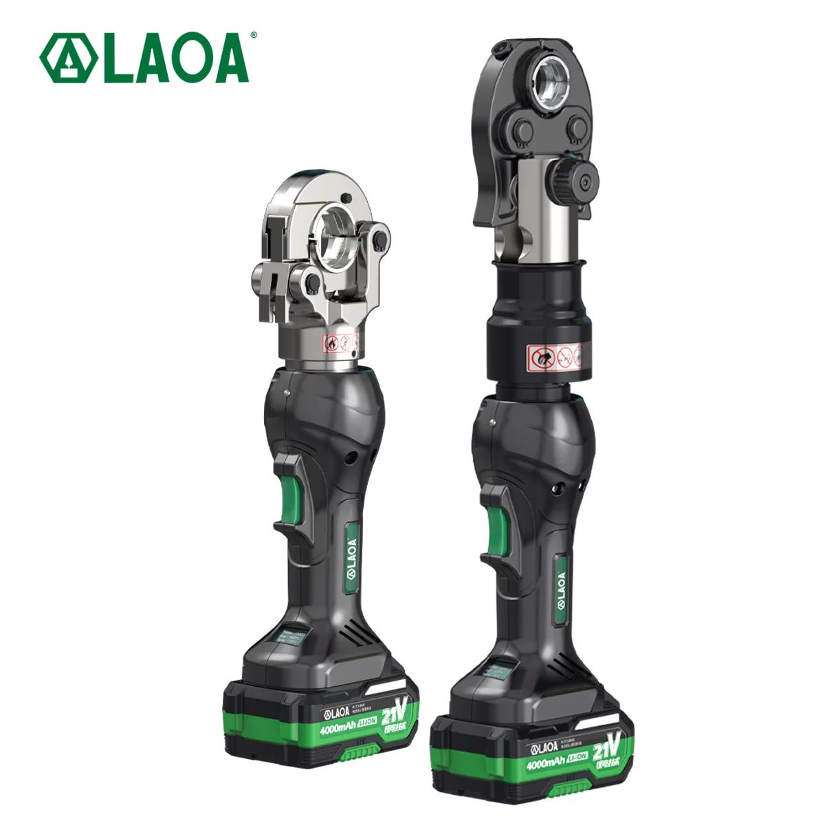 LAOA Industrial Brushless Motor Rechargeable Electric Hydraulic Crimping Pliers With Digital Display 3-Year Warranty