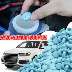 200Pcs-5pcs Car Windshield Solid Cleaning Agent Car Glass Wiper Solid Concentrated Cleaning Effervescent Tablets Car Accessories